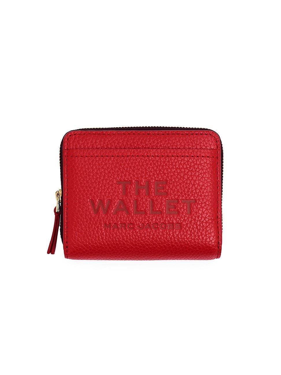 Marc Jacobs The Leather Mini Compact Wallet Product Image