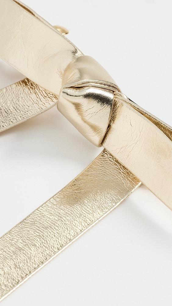 Lele Sadoughi Bardot Faux Leather Bow Barrette | Shopbop Product Image