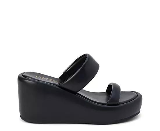 Coconuts Womens Unique Platform Slip On Sandal Product Image