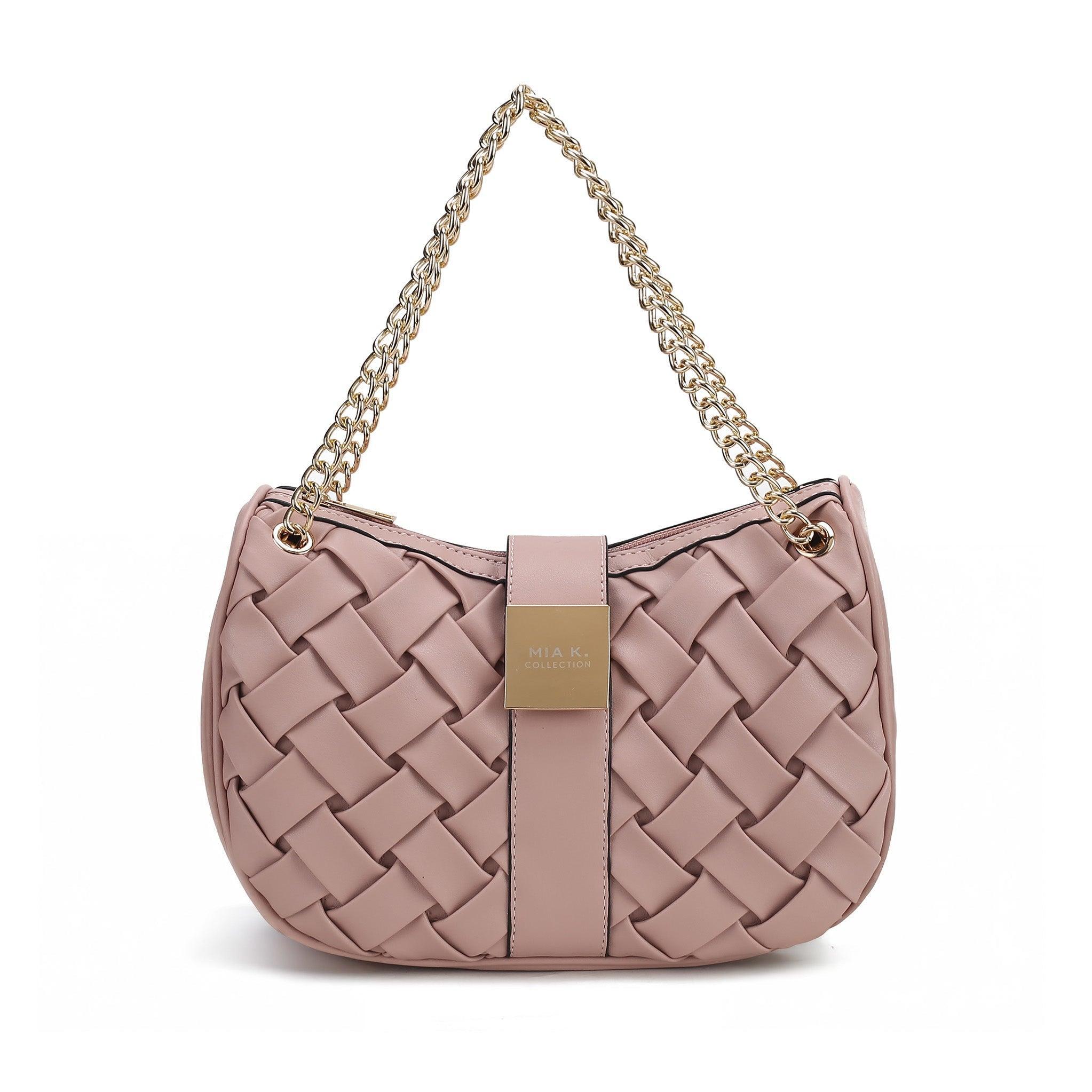 MKF Collection Women's Solari Braided Chain Shoulder Bag Female Product Image
