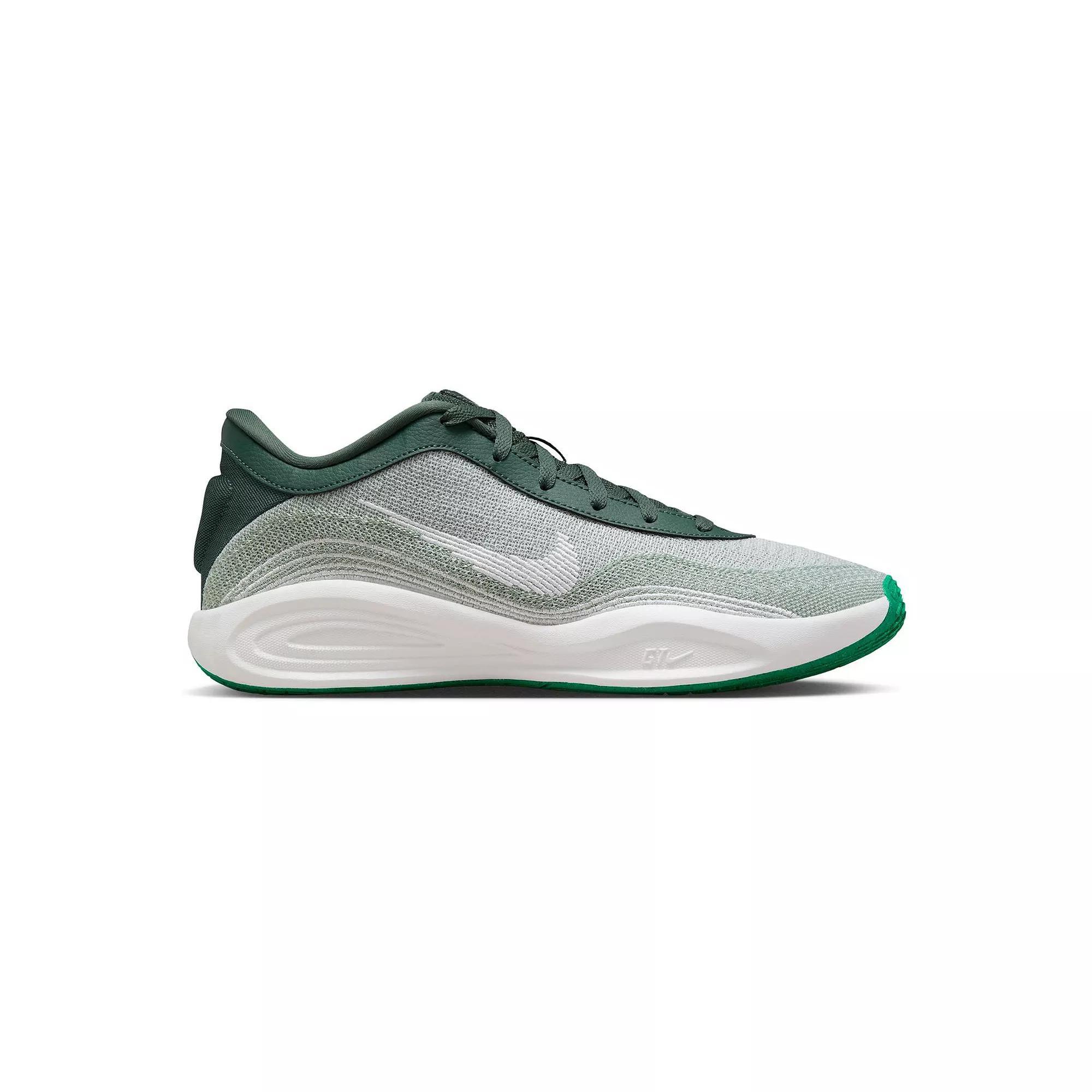 Nike G.T. Hustle Academy Men's Basketball Shoes, Size: 8.5, Vintage Green Sail Product Image