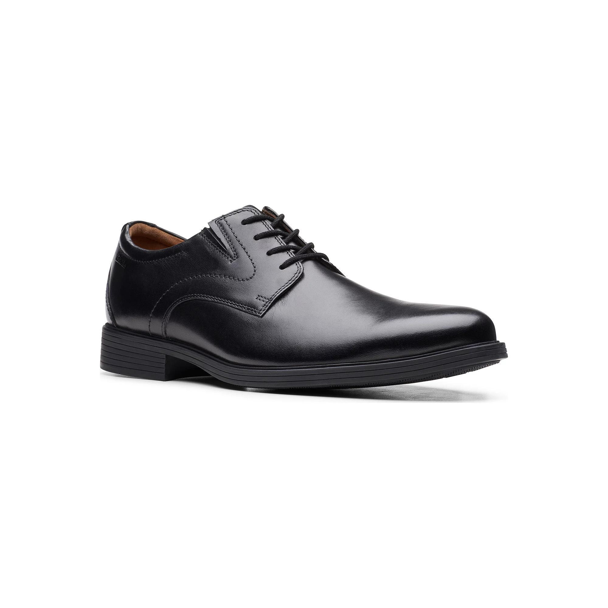 Clarks Whiddon Plain Mens Leather Oxford Shoes Product Image