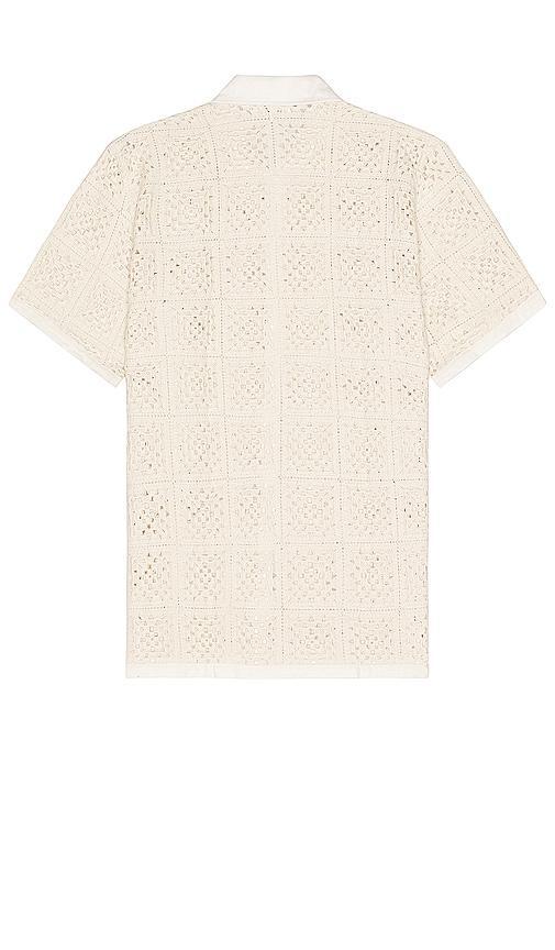 Agua Bendita Jared Shirt in Cream. Size S. Product Image