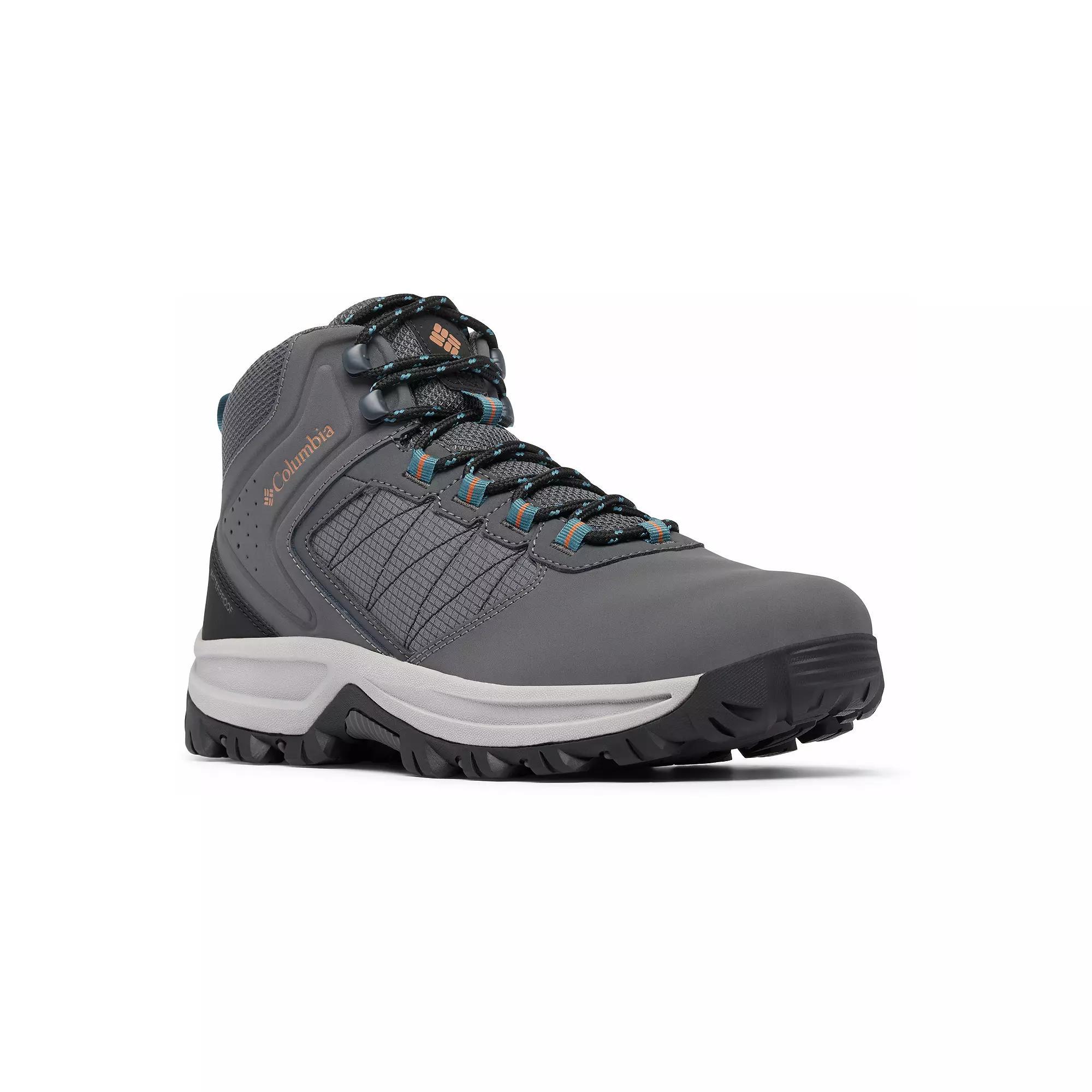 Columbia Transverse Men's Waterproof Hiking Boots, Size: 11.5 Wide, Dark Gray Product Image