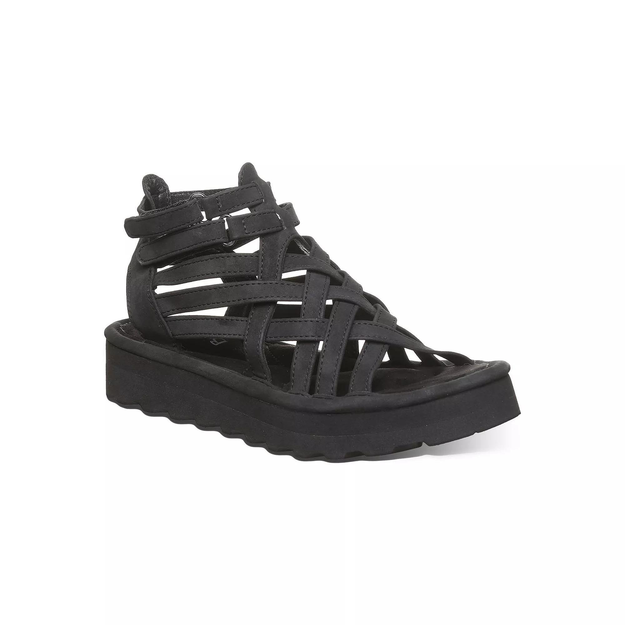 Bearpaw Prominence Women's Platform Gladiator Sandals, Size: 11, Black Black Product Image