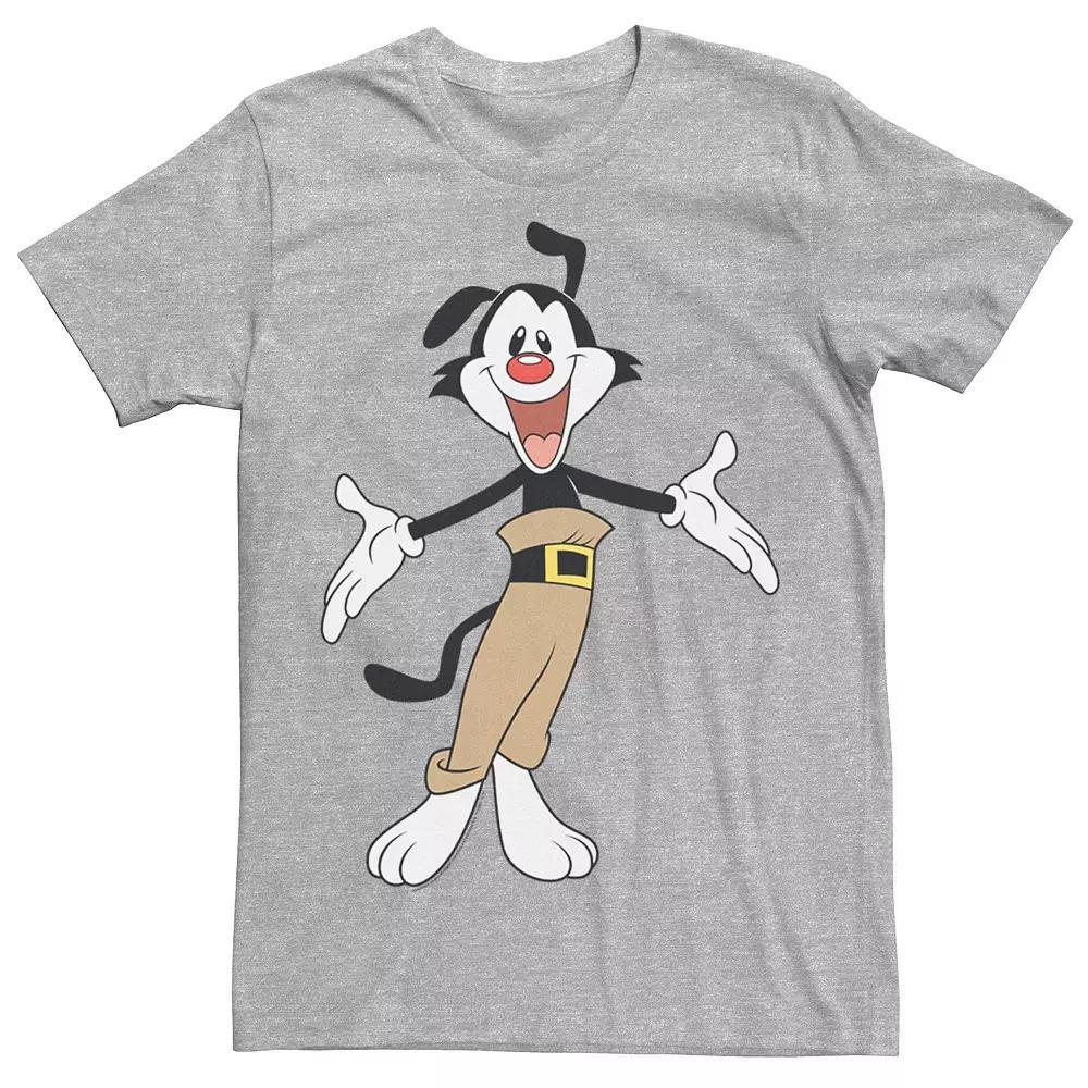 Men's Animaniacs Yakko Simple Portrait Tee, Size: Small, Athletic Grey Product Image