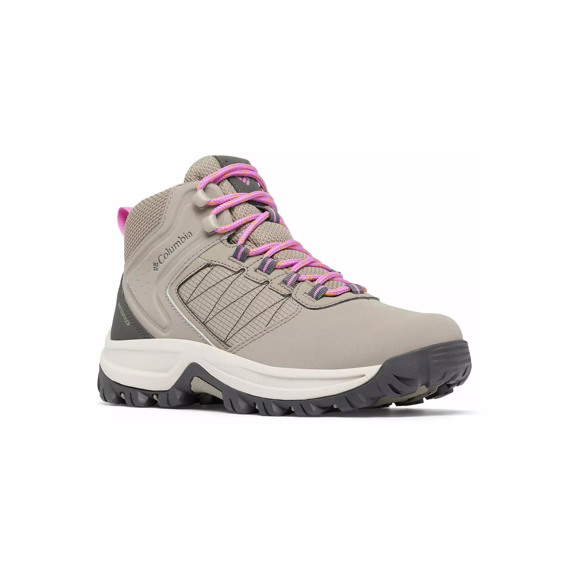 Columbia Transverse Waterproof Women's Hiking Boots, Size: 6.5 Wide, Kettle Pink Patch Product Image