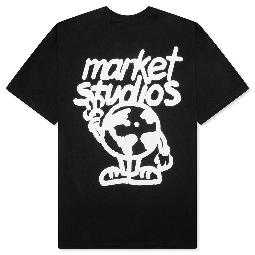 World Peace T-Shirt - Washed Black Male Product Image