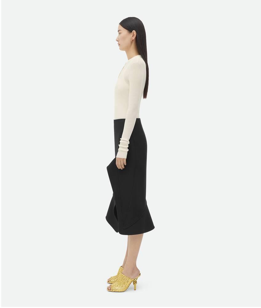 Women's Knot Mule in Gold Product Image