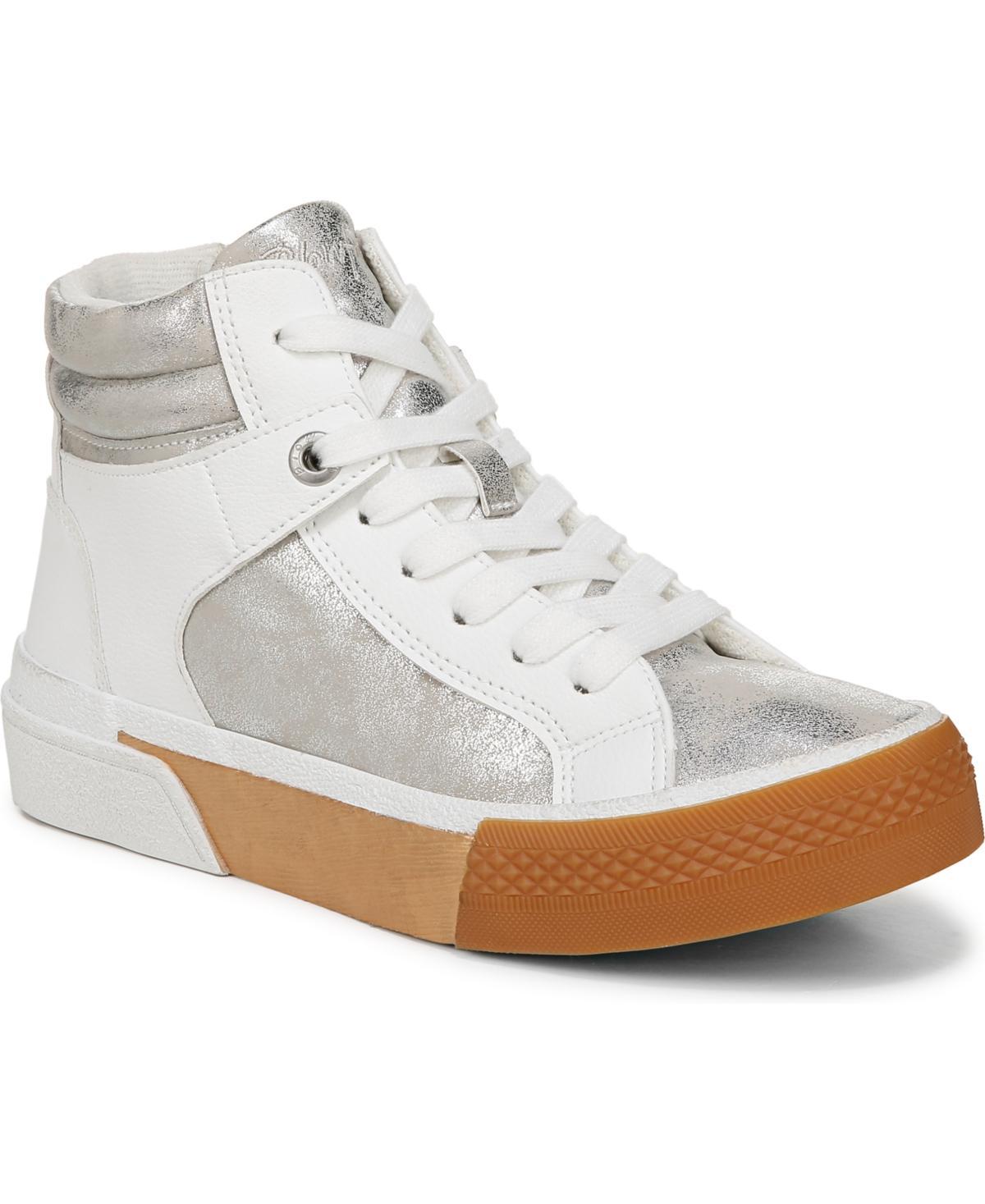 Blowfish Malibu Waverly Women's High Top Sneakers, Size: 9, White Silver Product Image