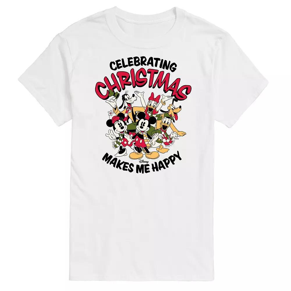 Disney Mens Celebrating Christmas Tee Product Image