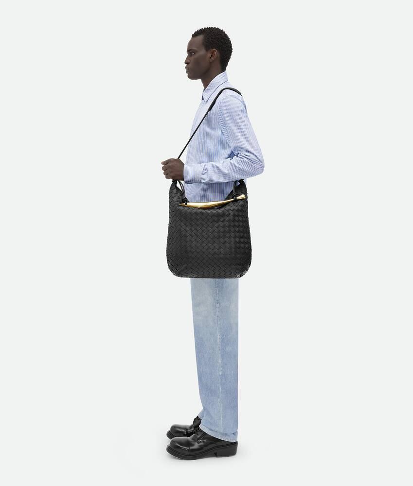 Men's Sardine Hobo in Black Product Image