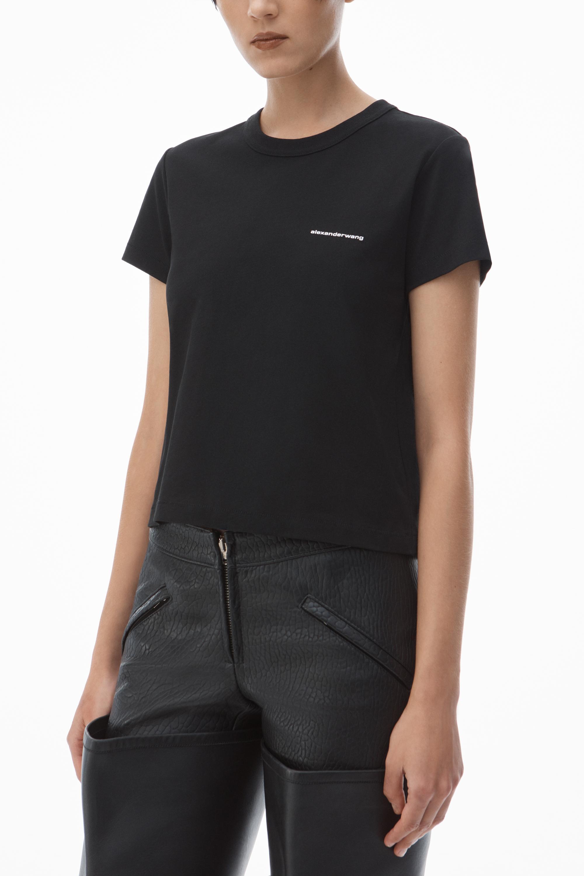Logo-print Shrunken Jersey Tee Product Image