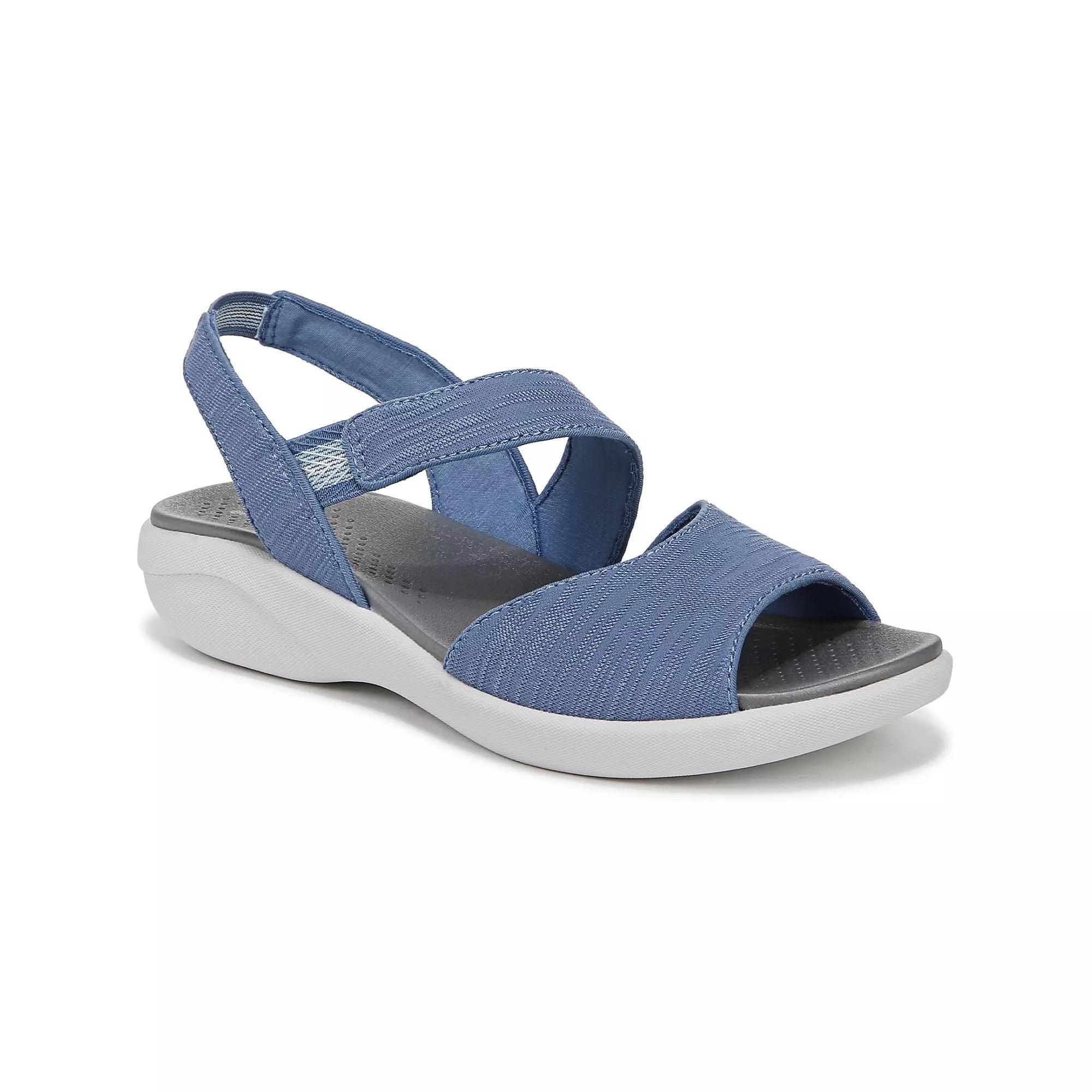 LifeStride Cheerful Women's Strappy Sandals, Size: 8.5 Wide, Elemental Blue Product Image