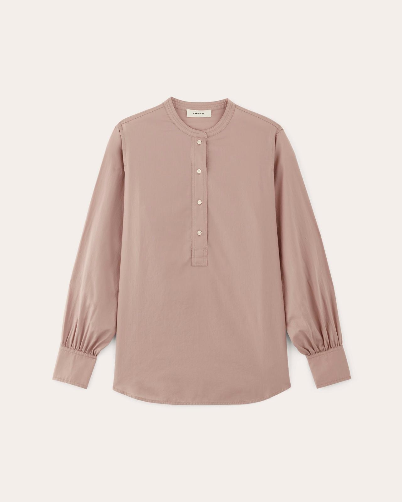 The Henley Shirt in Silky Cotton Product Image