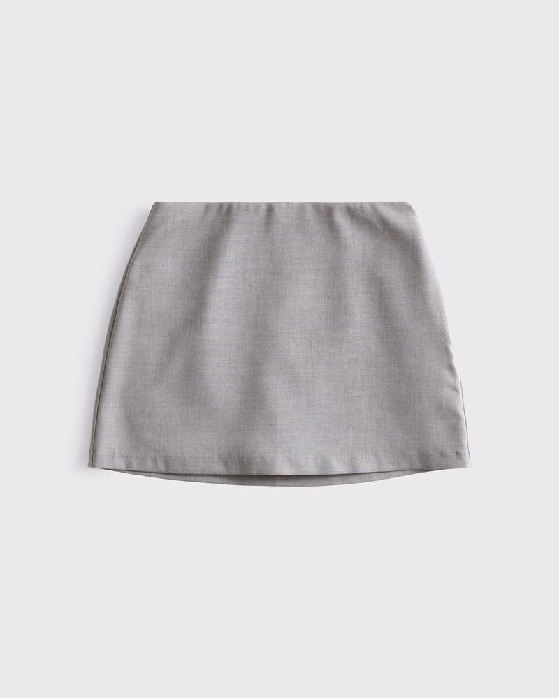 The A&F Scarlett Mid Rise Mini Skort Product Image