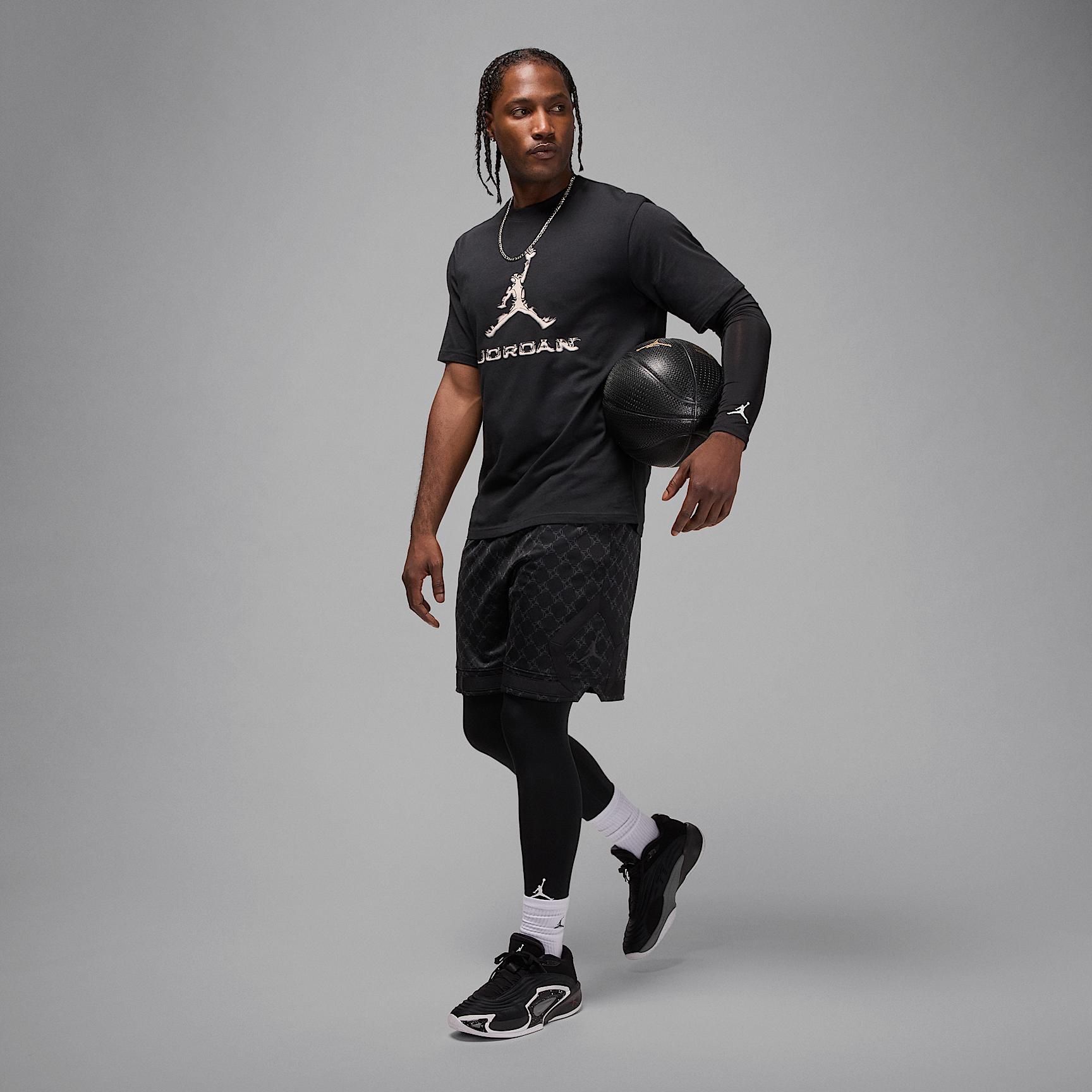 Jordan Sport Men's Dri-FIT Printed Diamond Shorts Product Image