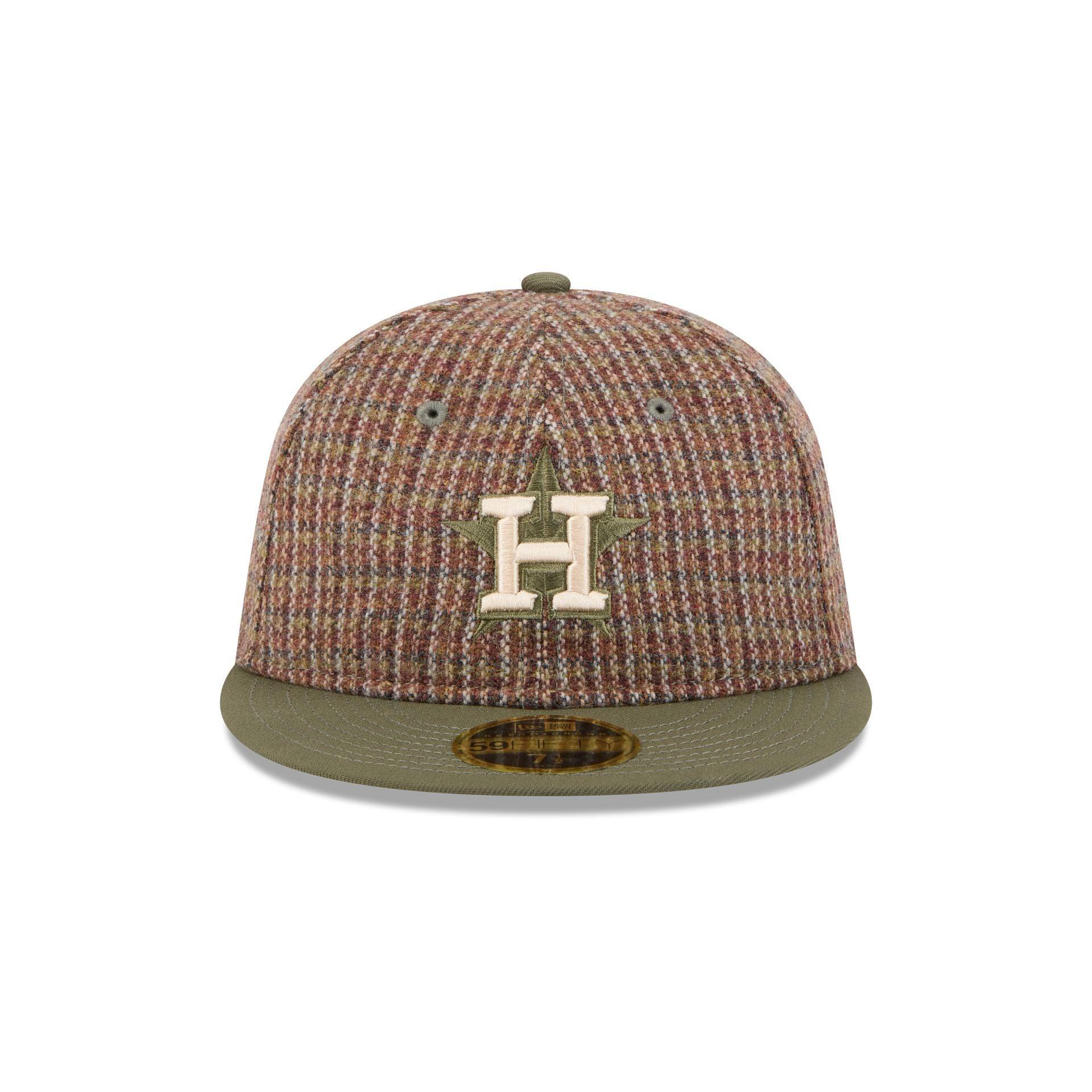 Just Caps Wool Logo Houston Astros Retro Crown 59FIFTY Fitted Hat Male Product Image