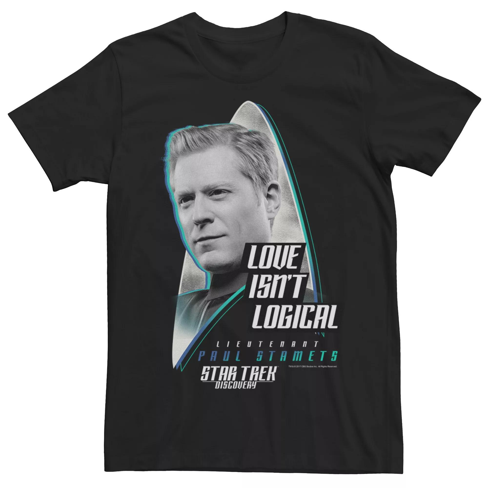 Men's Star Trek Discovery Stamets Love Graphic Tee, Size: Medium, Black Product Image