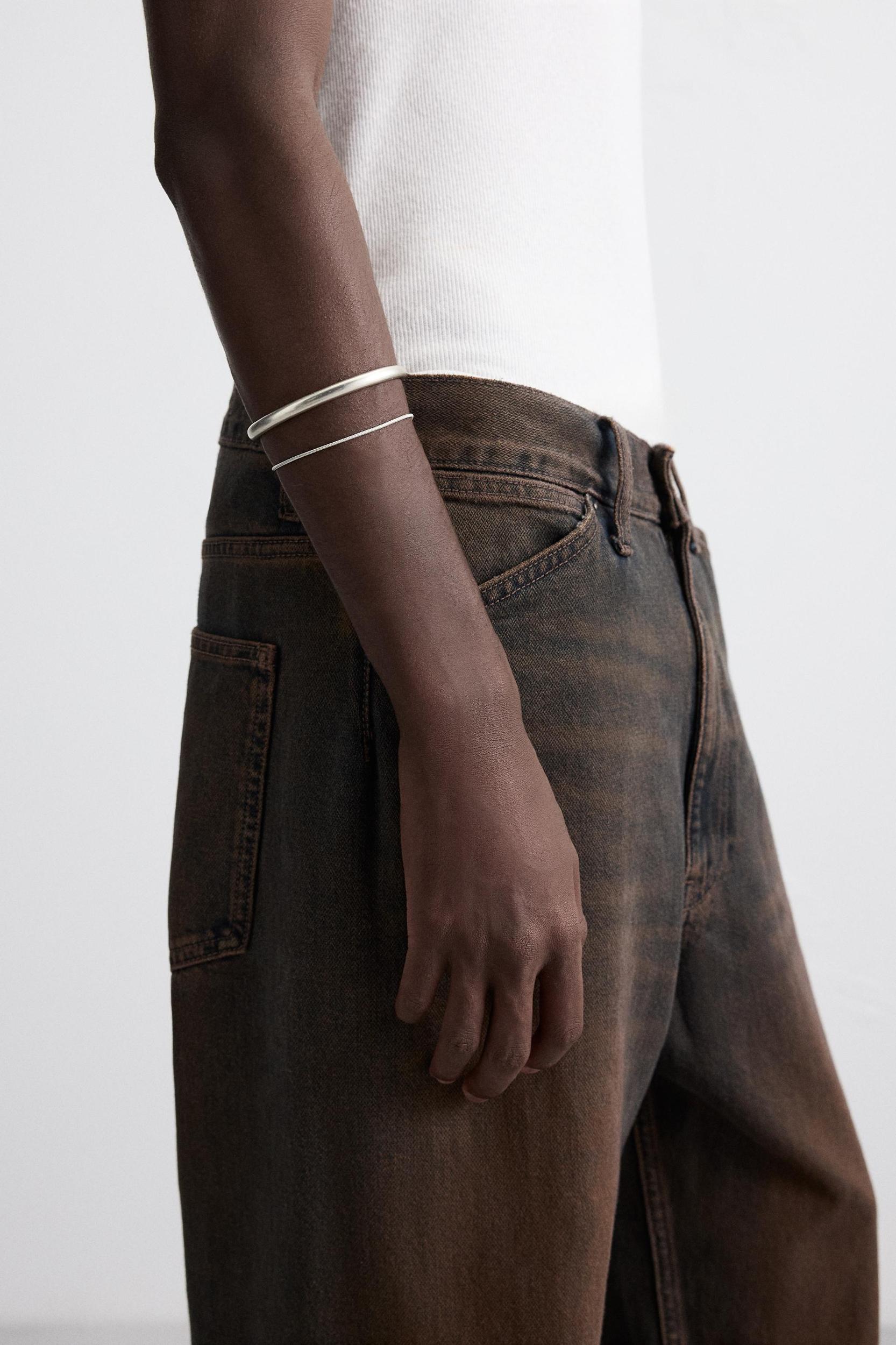 PACK OF 2 COMBINED METAL BRACELETS Product Image