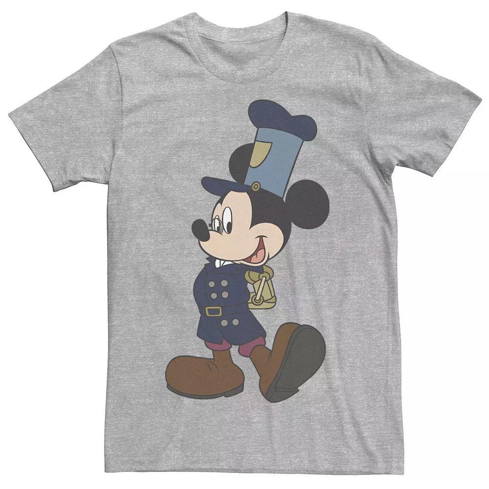 Disney's Mickey Mouse Steampunk Outfit Men's Tee, Size: XL, Athletic Grey Product Image