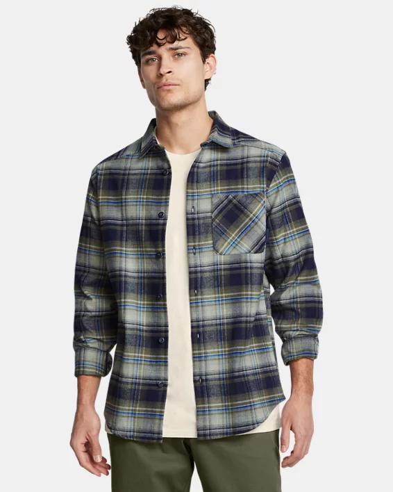 Men's Under Armour Expanse Flannel Shirt, Size: Large Product Image