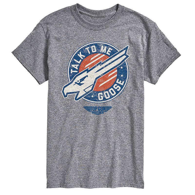 Men's Top Gun Maverick Talk To Me Goose Tee, Size: Small, Blue Product Image