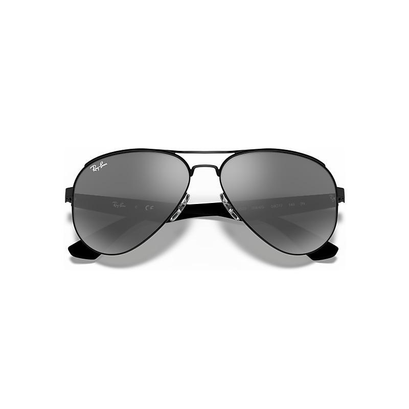 Ray-Ban Unisex 58mm Gradient Aviator Sunglasses in Black at Nordstrom Product Image