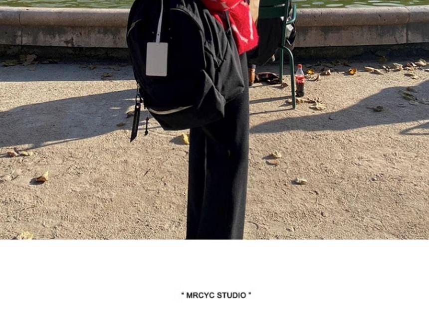 Crew Neck Diamond Oversized Sweater Product Image
