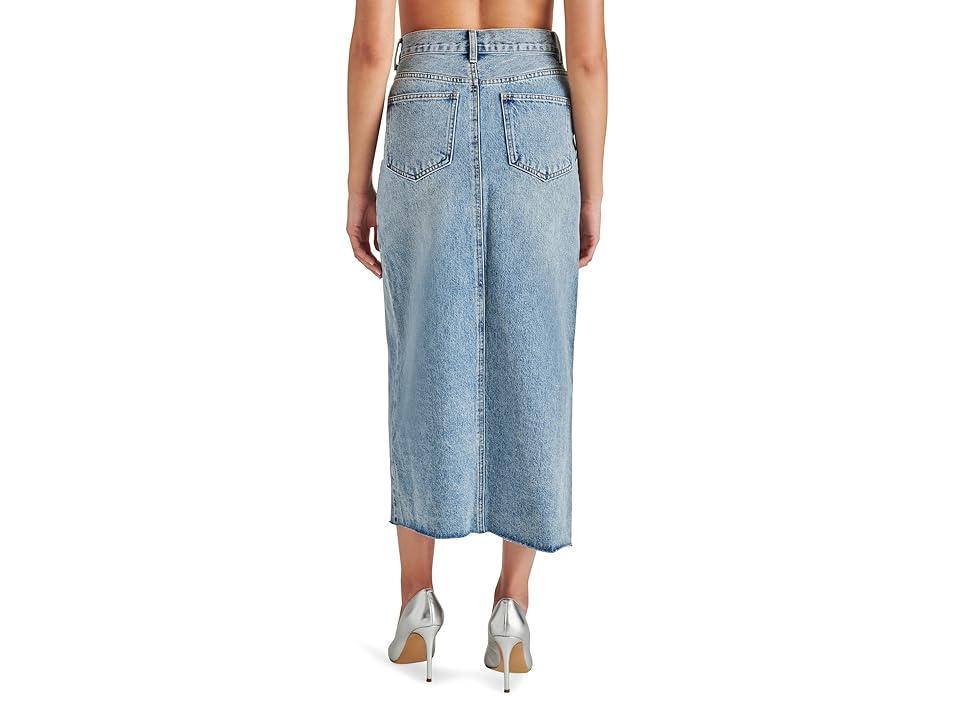 Steve Madden Avani Denim Skirt (Light ) Women's Skirt Product Image