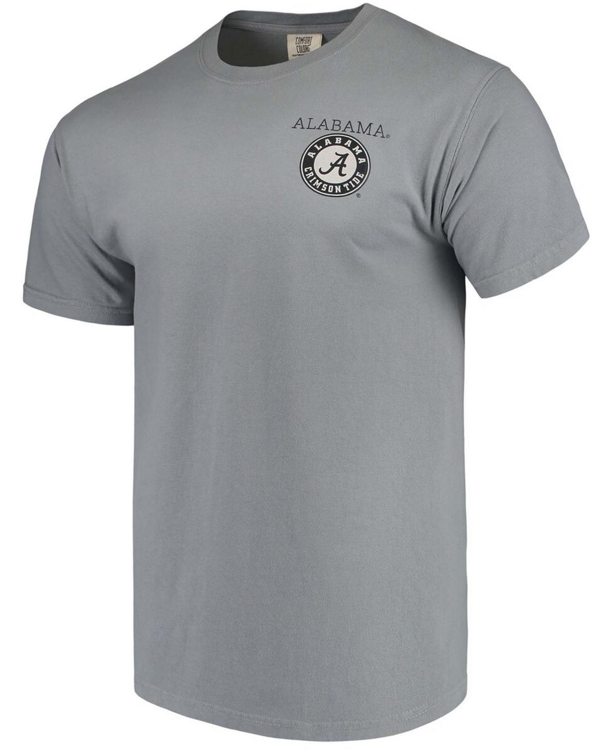 Men's Gray Alabama Crimson Tide Comfort Colors Campus Scenery T-Shirt, Size: 2XL, Grey Product Image