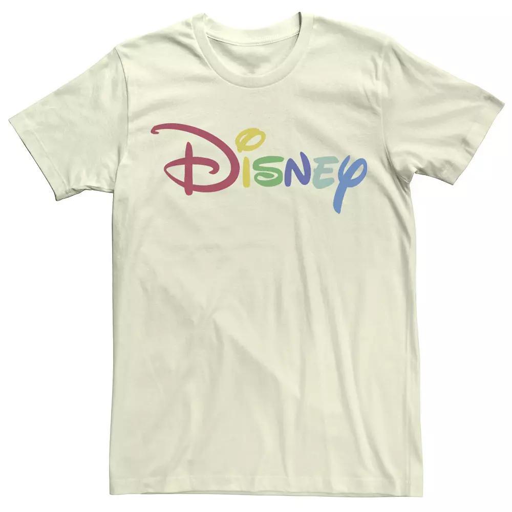 Disneys Mens Rainbow Logo Tee Product Image