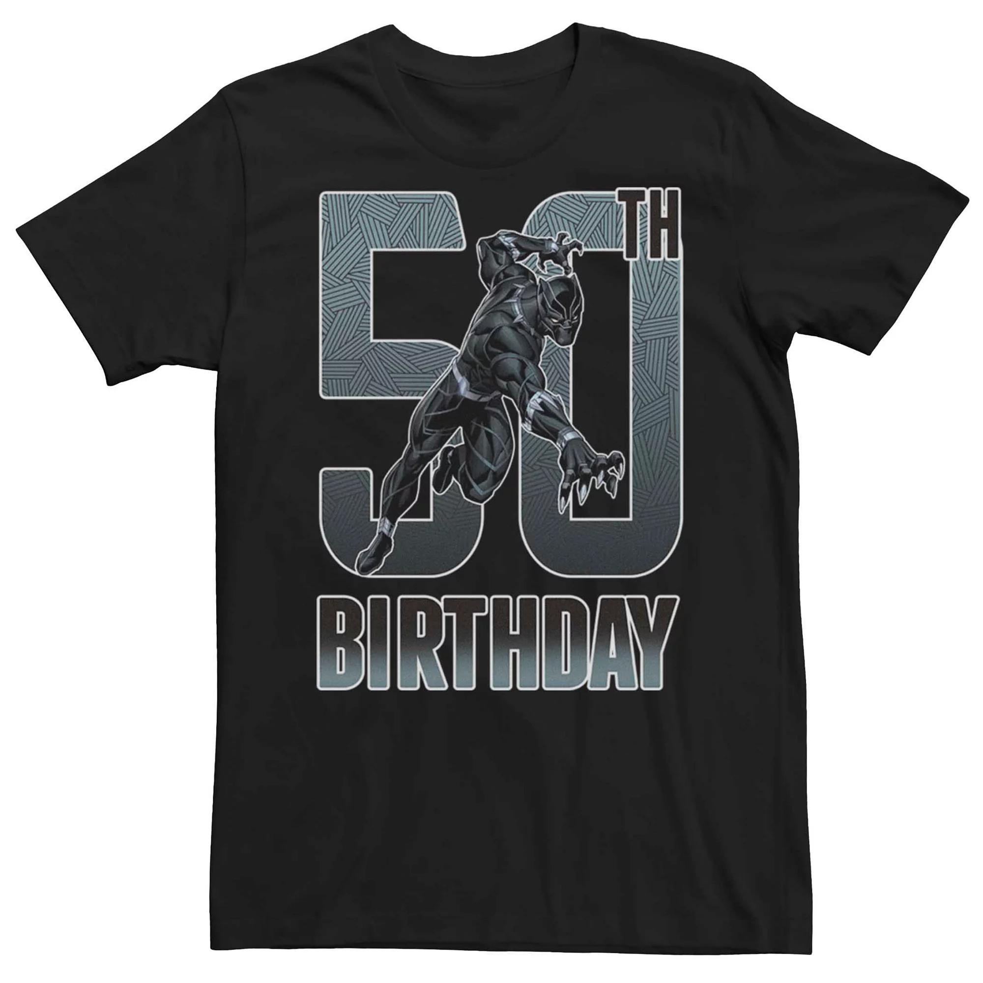 Men's Black Panther 50th Birthday Tee, Size: XL Product Image