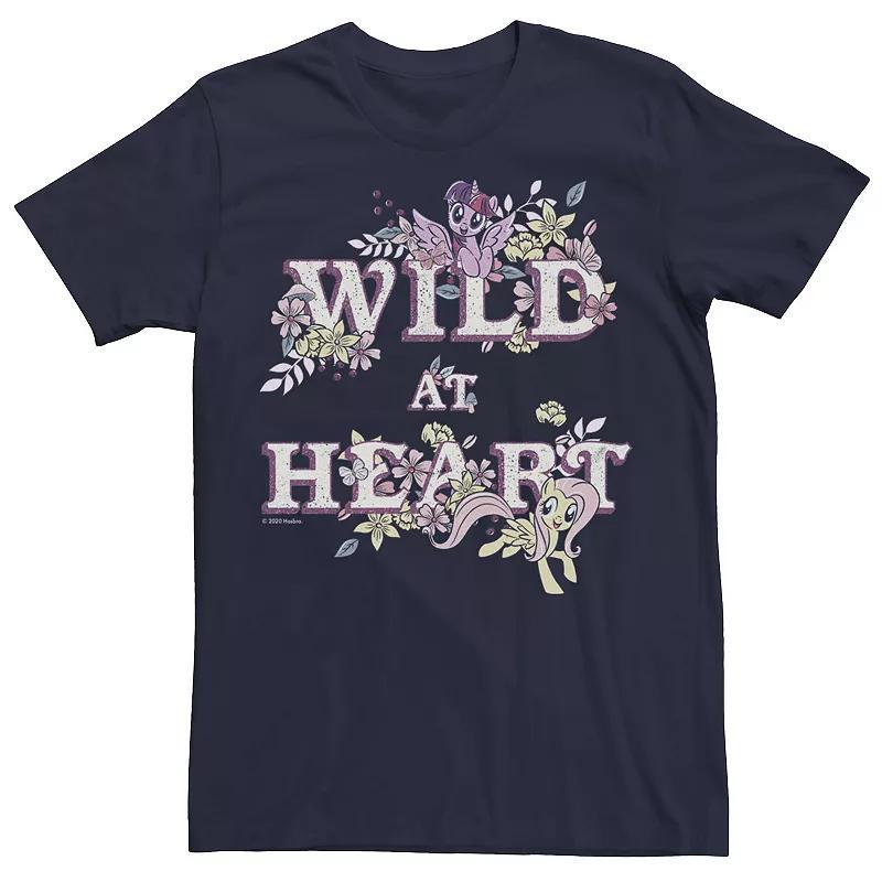 Men's My Little Pony: Friendship Is Magic Wild At Heart Tee, Size: XS, Blue Product Image