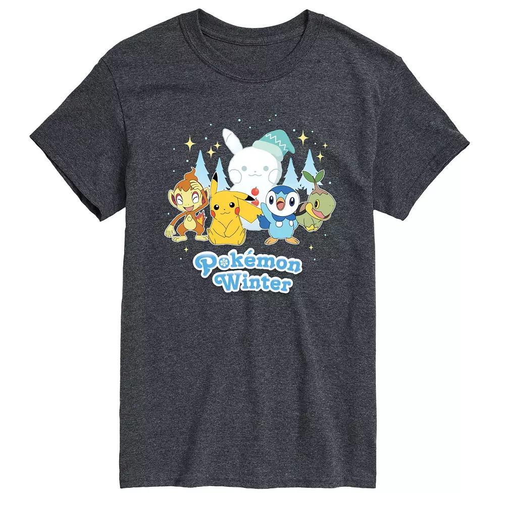 Big & Tall Pokemon Sinnoh Winter Tee, Mens Product Image