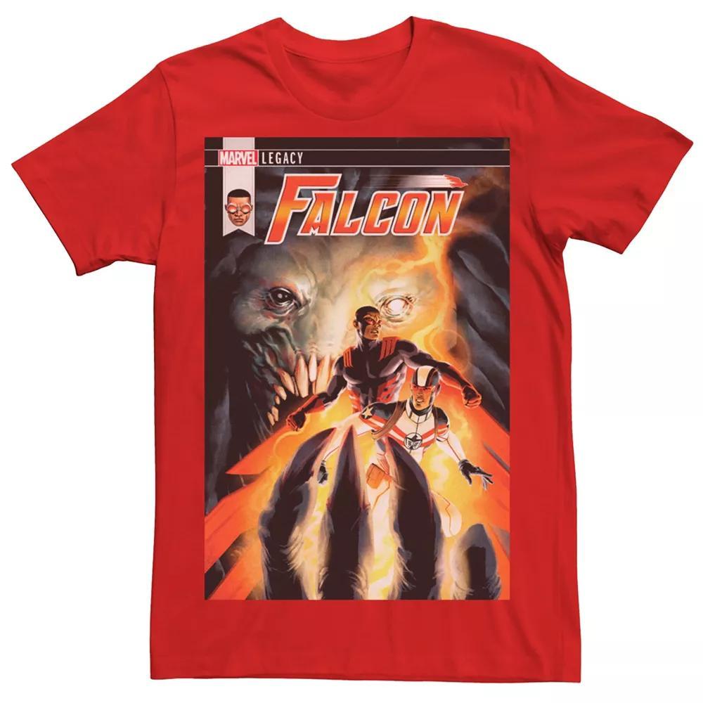 Men's Guardians of the Galaxy Falcon Tee, Size: Medium, Red Product Image