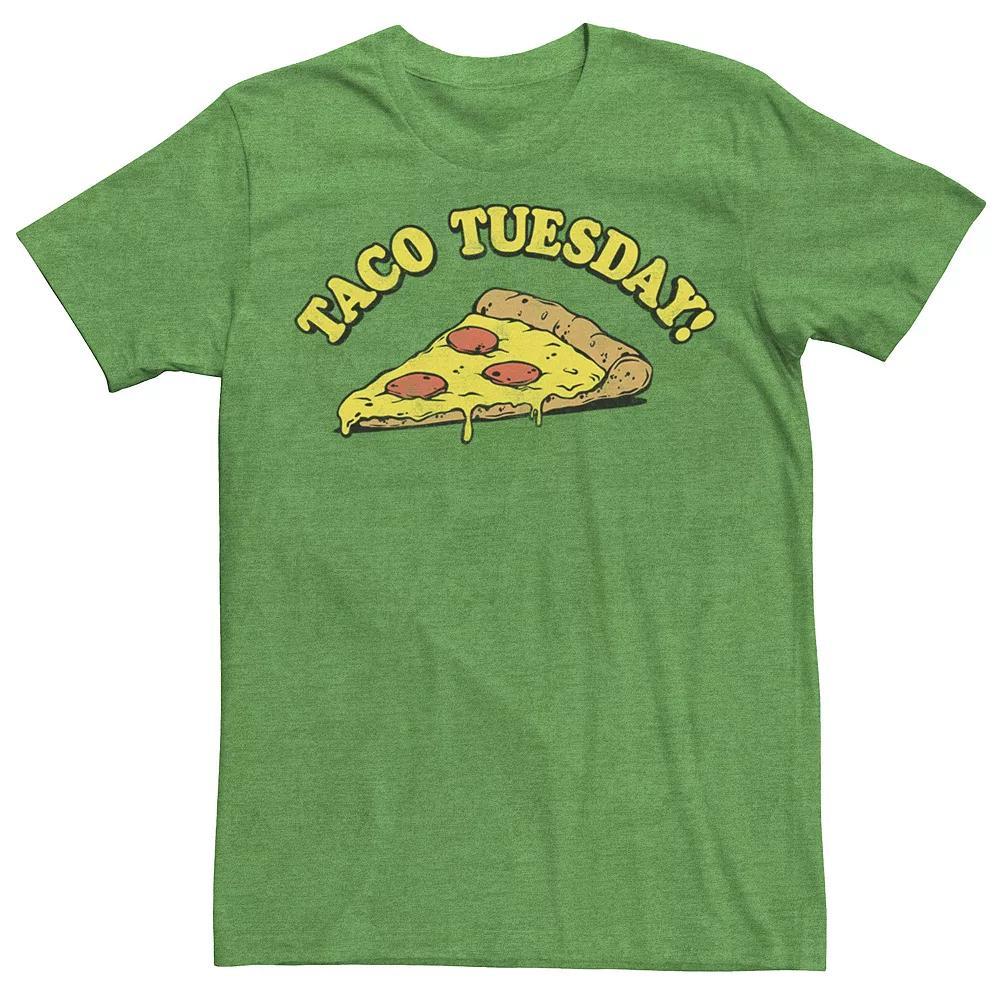 Men's Fifth Sun Taco Tuesday Pizza Tee, Size: Medium, Kelly Grey Product Image