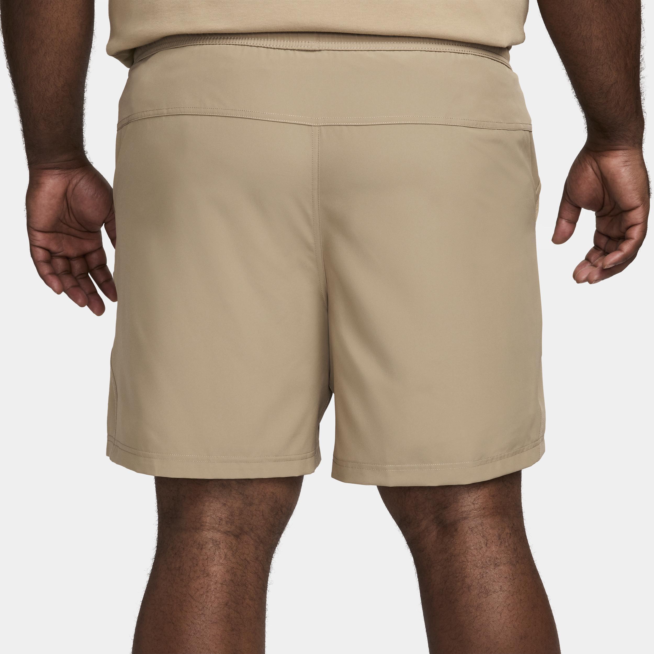 Mens Nike DriFit Form 7-in Unlined Woven Short, Men's, Size: Medium, Green Product Image