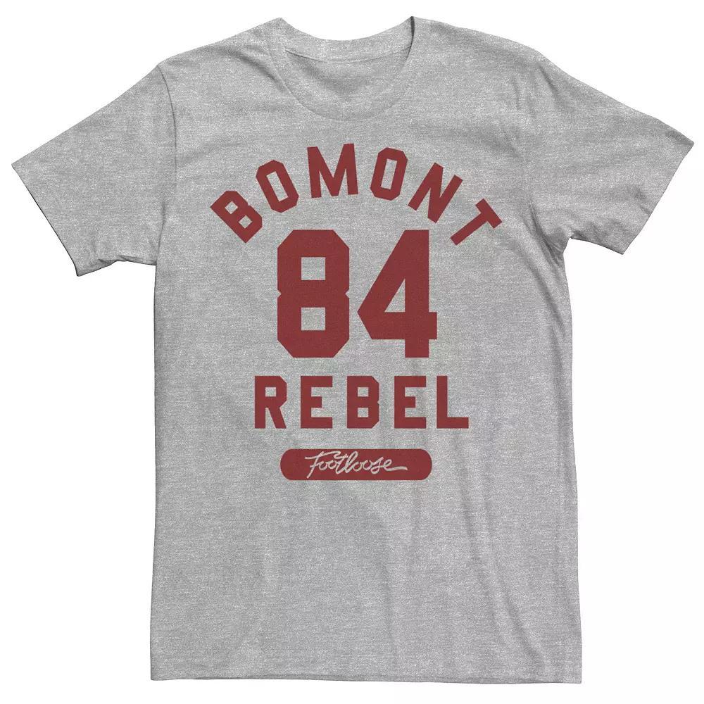 Men's Footloose Bomont Rebel 84 Logo Tee, Size: XL, Athletic Grey Product Image