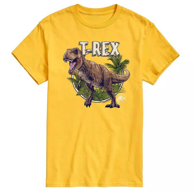 Mens Jurassic World Tyrannosaurus Rex Graphic Tee Blue Product Image
