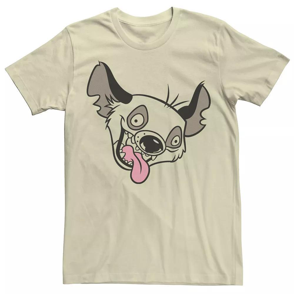 Disney's The Lion King Hyena Big Face Men's Tee, Size: Small, Natural Product Image