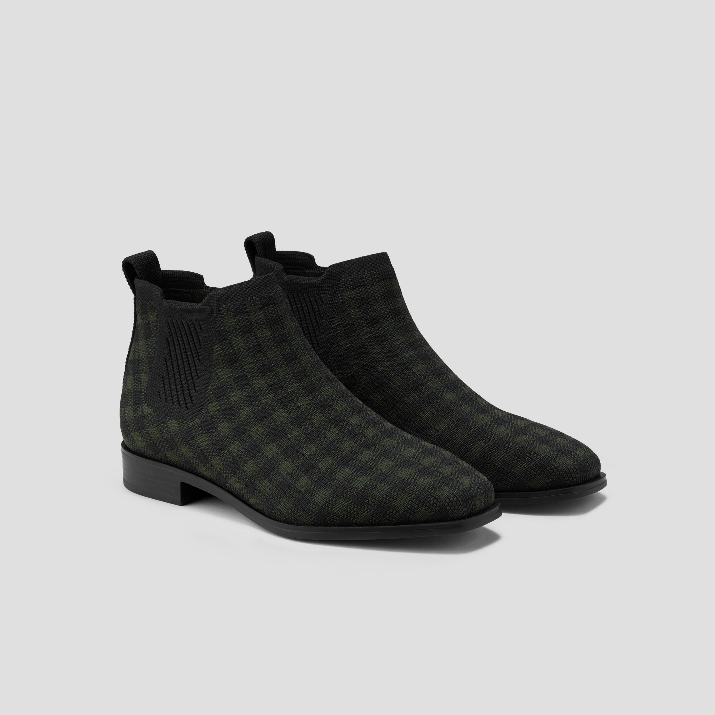 Square-Toe Water-Repellent Ankle Boots (Ryan Pro) Product Image