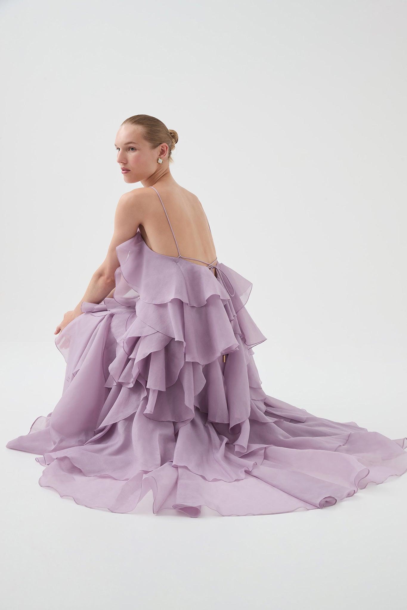 Pandorea Layered Maxi Dress Product Image
