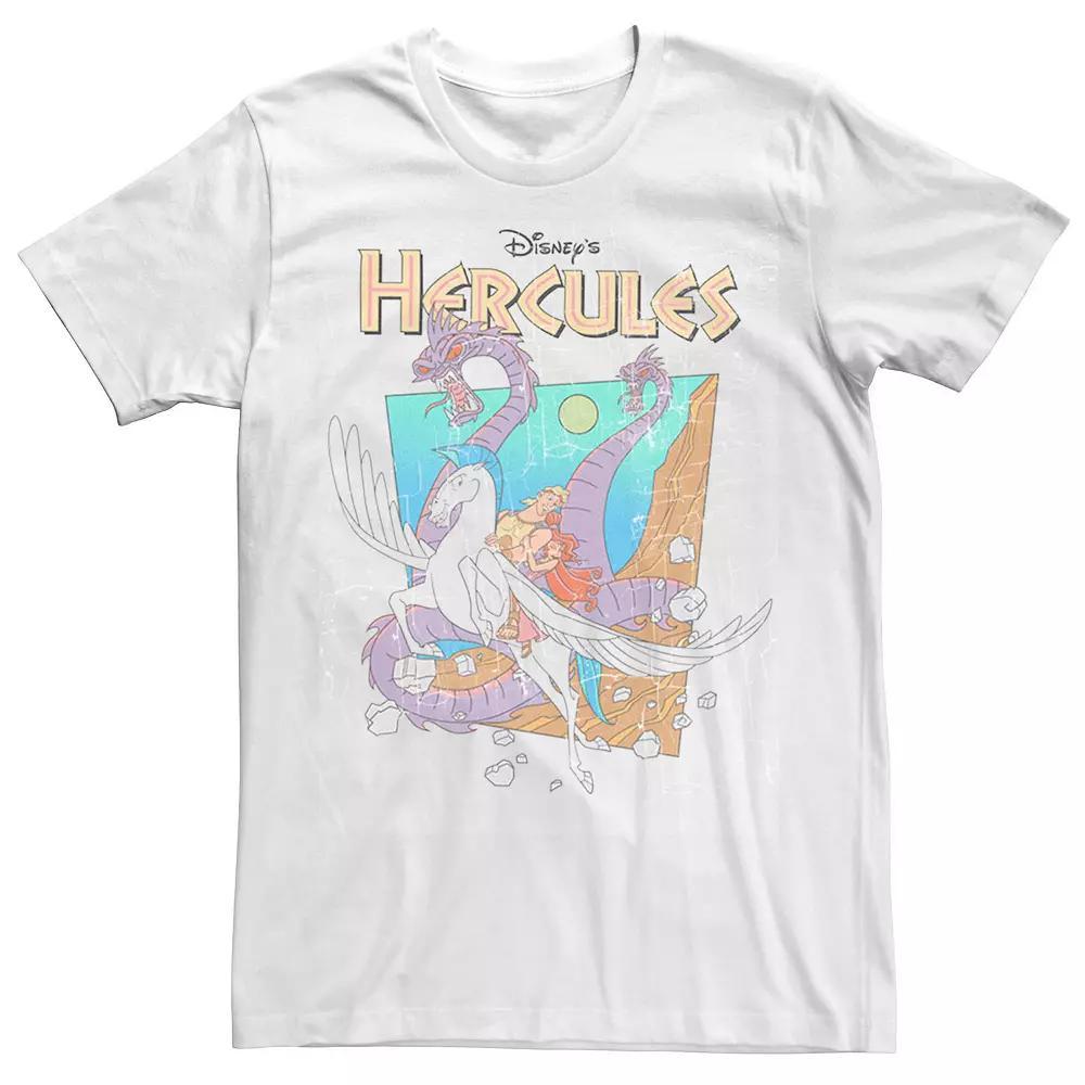 Disney's Hercules Hydra Men's Classic Movie Poster Tee, Size: Large, White Product Image