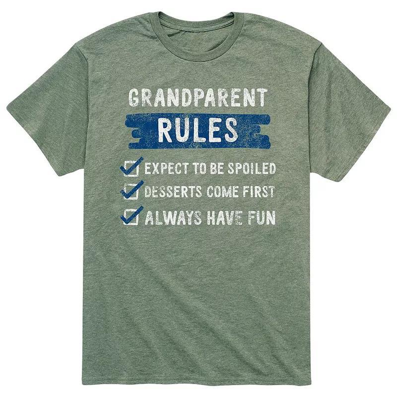 Mens Grandparent Rules Tee Product Image