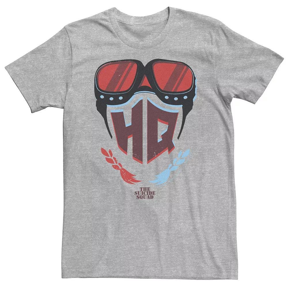 Big & Tall DC Comics The Suicide Squad HQ Goggles Tee, Men's, Size: 4XL, Athletic Grey Product Image