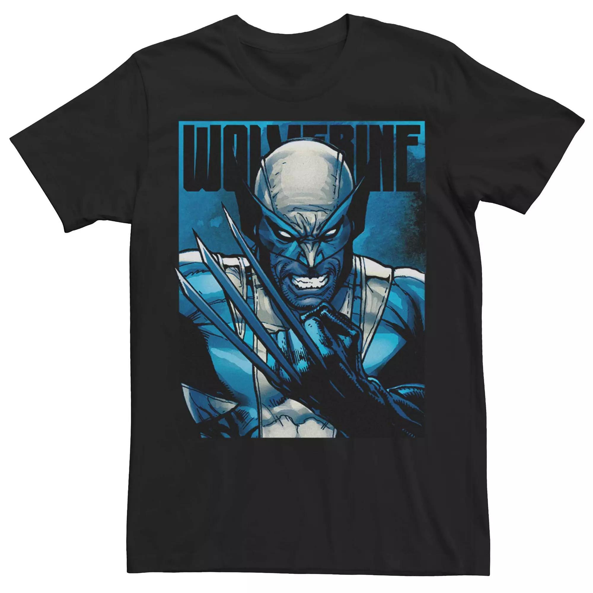 Men's Marvel Wolverine Claws Dark Poster Tee, Size: XL, Black Product Image