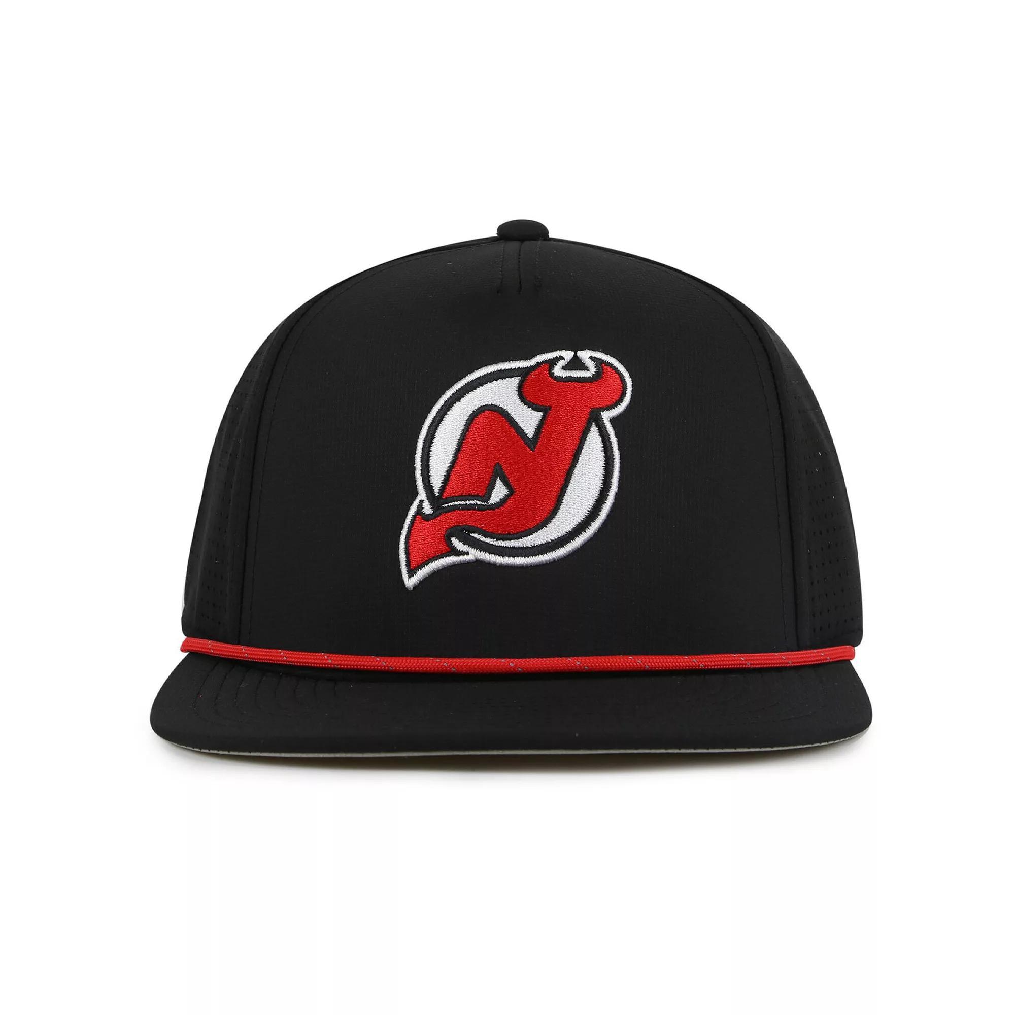Men's American Needle  Black New Jersey Devils Buxton Pro Tech Adjustable Hat, Nhl Black Product Image