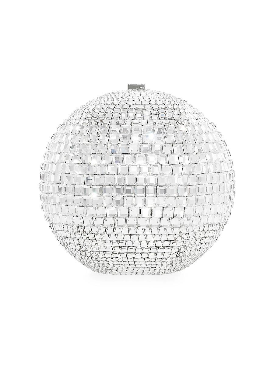 Womens Disco Ball Crystal Clutch Product Image