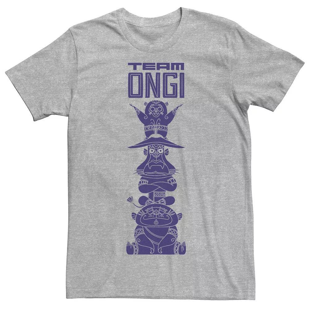 Disney's Raya And The Last Dragon Team Ongi Stack Men's Tee, Size: Medium, Athletic Grey Product Image